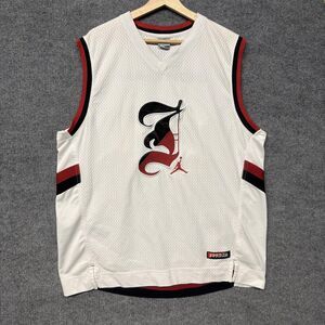 VINTAGE Michael Jordan Brand #23 Basketball Jersey Mens Size XL RARE Y2K Mesh